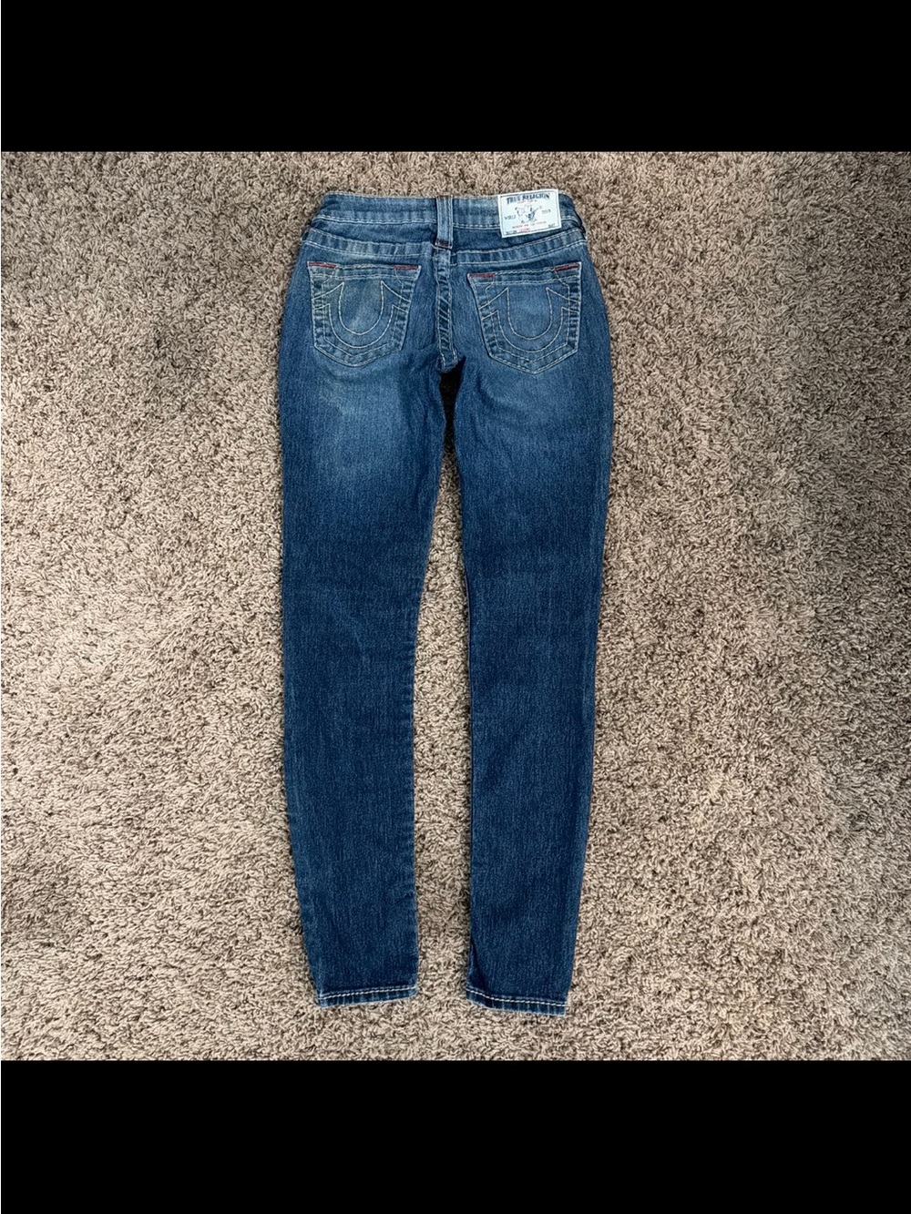 True Religion Low-rise Skinny Jeans